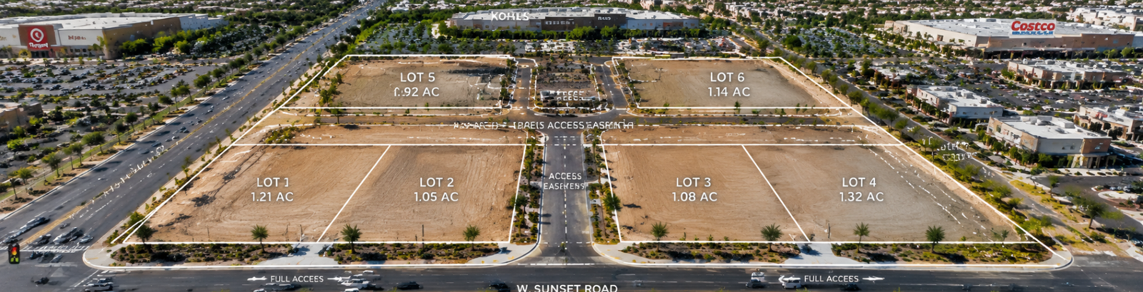 Diagram showing a subdivision plat map with property boundaries, utility easements, and public rights-of-way.